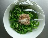 レンジで簡単☆ご飯のお供に無限ピーマン。作り方3写真
