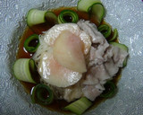 豚しゃぶと桃♡のぶっかけそうめん作り方9写真