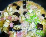 簡単！生米DE枝豆とナスのリゾット♪作り方8写真