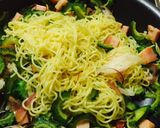 美味しい！ゴーヤたっぷり！夏塩焼きそば☆作り方4写真