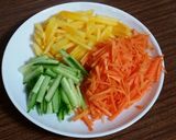 柿のナムル作り方1写真