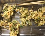◉簡単夏の薬味たっぷりかき揚げ作り方4写真