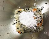 離乳食♪手づかみ食べ初期のごはんお焼き作り方1写真