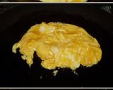 フライパンで手軽に☆だし巻き玉子作り方2写真
