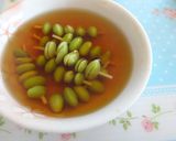 緑色のお弁当に枝豆を♡作り方4写真