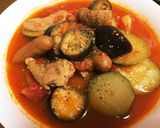 ナスとズッキーニのスパイシートマトカレー作り方12写真