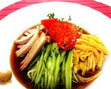 ズッキーニde冷やし中華風～黒酢ダレ編作り方5写真