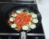 いかとズッキーニのトマト煮作り方5写真