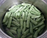 いんげんの土座煮作り方1写真