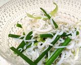 しらすとネギとごま油作り方4写真