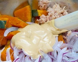 調味料２つで♪デリ風＊カボチャサラダ作り方2写真