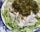 自宅で棒棒鶏！梅しそで簡単さっぱり味作り方8写真