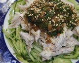 自宅で棒棒鶏！梅しそで簡単さっぱり味作り方9写真