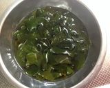 タコとワカメときゅうりの酢の物☆作り方1写真
