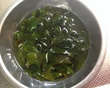 タコとワカメときゅうりの酢の物☆作り方1写真