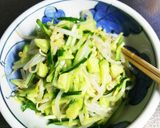超簡単！たたきキュウリ・ごま油風味作り方4写真