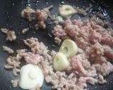 豚ひき肉と玉ねぎのパスタ♪作り方3写真