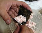 鶏挽肉とはんぺんのふわふわ揚げ、節約ご飯作り方3写真