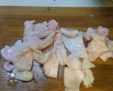 ノンオイル鳥皮とほうれん草のサラダ作り方1写真