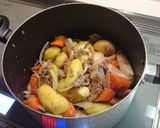 絶品‼ひき肉で簡単肉じゃが作り方1写真