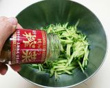 味付けはザーサイだけ！もやしキュウリ和え作り方4写真