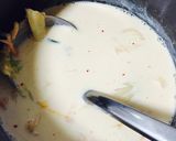 もち麦入り 豆乳キムチスープ作り方1写真