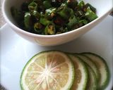 辛さやみつき青唐辛子とすだちの白だし素麺作り方5写真