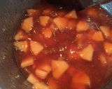 プラムとりんごのじゃむ作り方1写真