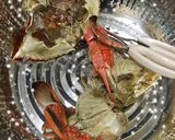 渡り蟹☆オイスターオーロラソースパスタ作り方4写真