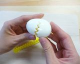 【花卵コロン】ゆでたまごのひよこちゃん作り方3写真