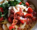 ぷるぷるササミとトマトの素麺ブライン液作り方9写真