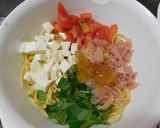 夏にピッタリ♪コンソメジュレの冷静パスタ作り方4写真