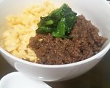 簡単☆しぐれ煮風そぼろ丼作り方3写真