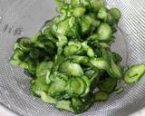 昼夕食に♪ポン酢de胡瓜とトマトの酢の物作り方1写真