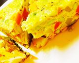 炊飯器で作る野菜のヘルシーオムレツ♪作り方15写真