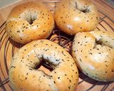 もっちり食感ゴマチーズベーグル作り方8写真