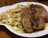 厚切り豚ロースにんにくソテー。作り方6写真