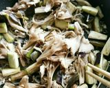 【簡単】舞茸と茄子のつゆポン炒め作り方4写真