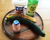 きゅうりのジュース☆ヤクルト、バナナほか作り方1写真