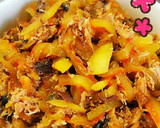 うまっ♡スイカの皮と味付け鯖缶で簡単煮物作り方4写真