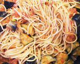 ナスとベーコンのトマトクリームパスタ！作り方9写真