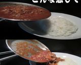 レトルトカレーちょっと美味しく美味ドレで作り方4写真