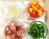 絶品カレーピラフdeワンプレート作り方2写真