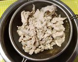重曹と豆腐で、コクだし豚そうめん☆作り方5写真