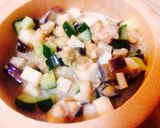 夏バテに効く♬山形だし風夏野菜の冷やし麺作り方1写真