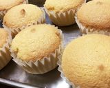 ♡卵一個からのシンプルカップケーキ♡作り方7写真