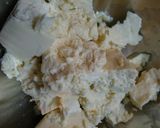 崩し豆腐としゃぶしゃぶ肉のキムチ合え☆作り方1写真