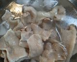 崩し豆腐としゃぶしゃぶ肉のキムチ合え☆作り方3写真
