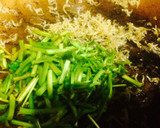 健康夏野菜！モロヘイヤの簡単炒り卵炒め☆作り方3写真