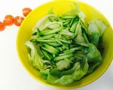 簡単＊夏にぴったりサラダ丼作り方3写真